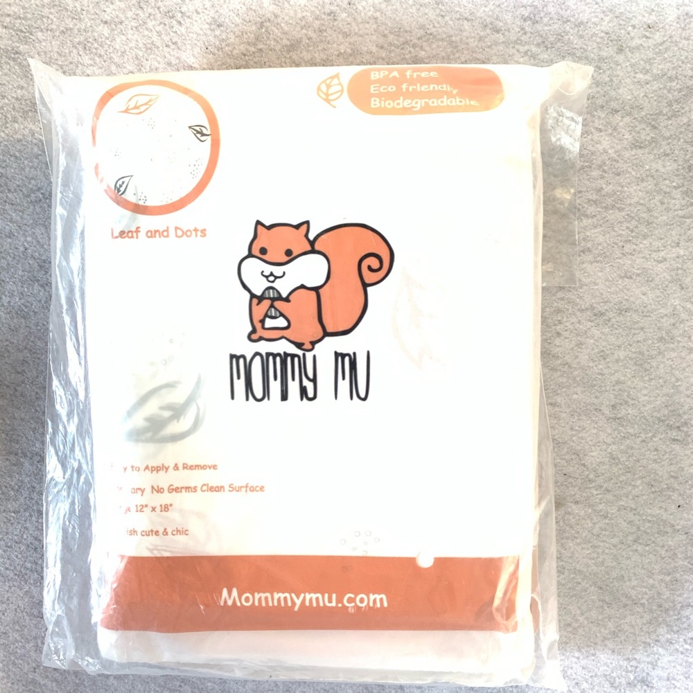 Mommy Mu Disposable Baby Placemats -Qty 60